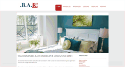 Desktop Screenshot of bar-immobilien.at